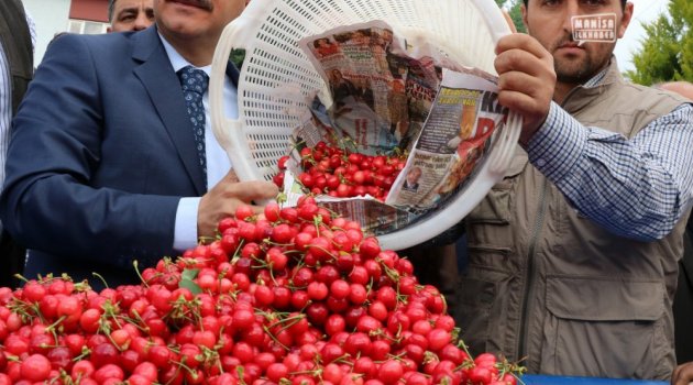 170 TL'ye İlk Kiraz Satıldı