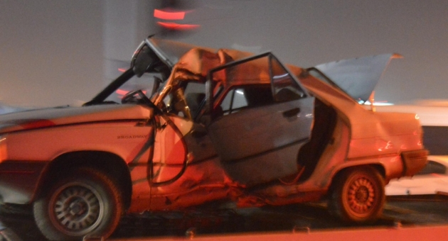 Manisa'da Trafik Kazası: 3 Yaralı