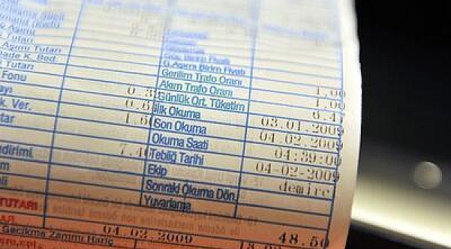 ELEKTRİK FATURALARI HAKKINDA GEDİZ A.Ş.'DEN AÇIKLAMA   