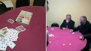 MANİSA'DA KUMAR OYNAYANLARA CEZA