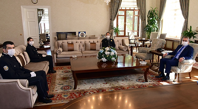 TÜRK POLİS TEŞKİLATININ 175. KURULUŞ YILDÖNÜMÜNDE MASKELİ KUTLAMA 