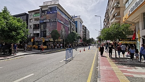 MANİSA'DA BAZI CADDELERE MASKE ZORUNLULUĞU GETİRİLDİ