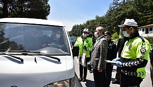 VALİ DENİZ TRAFİK DENETİMLERİNDE