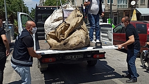 MANİSA'DA KAĞIT TOPAYICILARINA CEZA