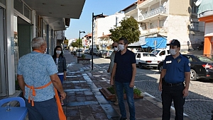 MANİSA'DA MASKESİZLERE CEZA YAĞDI