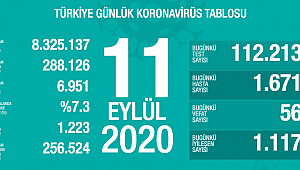 56 can kaybı, bin 671 vaka