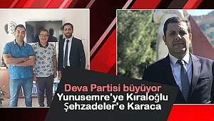 DEVA PARTİSİ'NDE YUNUSEMRE VE ŞEHZADELER O İSİMLERE EMANET