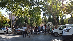 Manisa'da bursluluk sınavına yoğun katılım