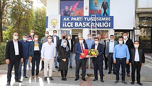 ÇERÇİ'DEN GÜVEN TAZELEYEN BAŞKANLARA TEBRİK ZİYARETİ