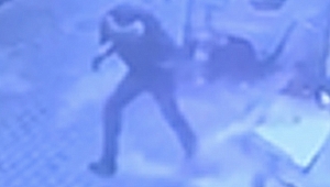 Manisa'da bir kişinin ölümden döndüğü anlar kamerada