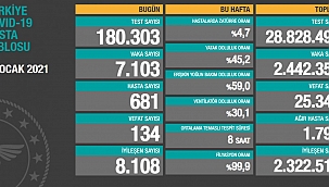 VAKA SAYISINDA ARTIŞ 