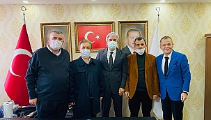 Hızlı, eski başkanları ağırladı