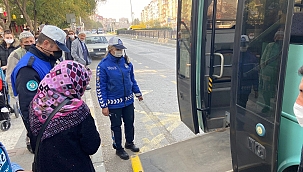 Manisa'da toplu taşıma araçlarında sıkı denetimler