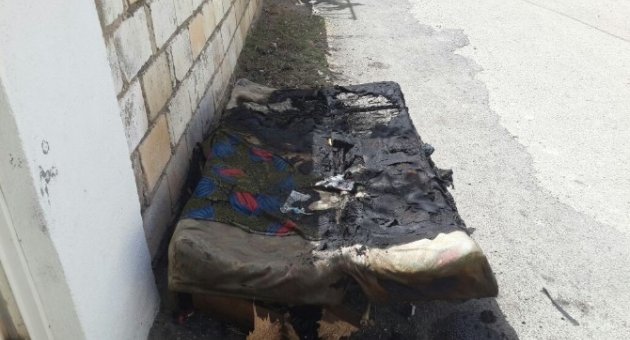 Demirci'de Korkutan Yangın