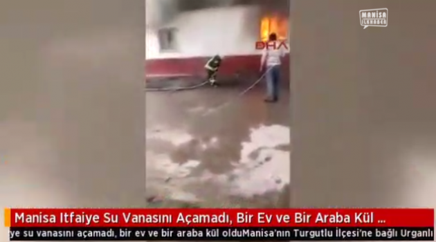 Hem geç geldi hem yangını söndüremedi