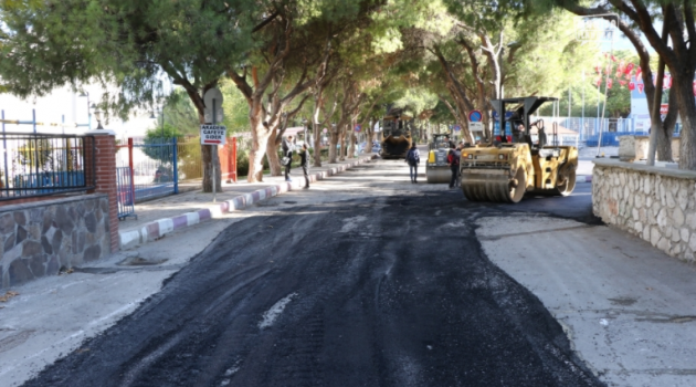 İl genelinde yol çalışması