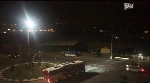 Kaçan dana trafiği alt üst etti