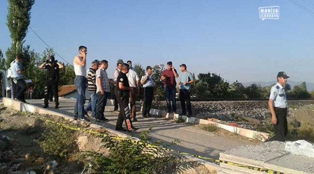 Manisa'da tren kazası