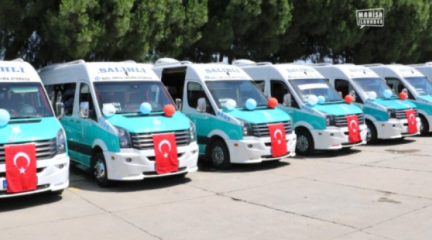 Manisa Salihli arası için 17 yeni araç