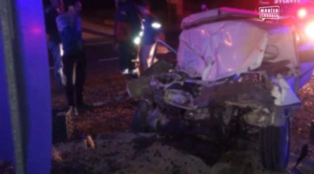 Manisa'da trafik kazası