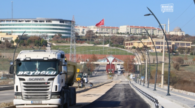 Muradiye Kampüs Yolu Asfalt Çalışmalarına Başlandı
