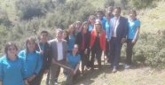 Sarıgöl'de Öğrenciler Hatıra Ormanı Kurdu