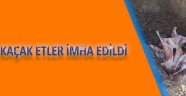 Soma'da, Kaçak Etler İmha Edildi