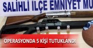 Uyuşturucu Operasyonunda 5 Kişi Tutuklandı