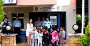 Minik Öğrencilerden Emniyete Ziyaret