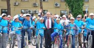Gördes'te 400 Öğrenci Sağlık İçin Pedal Çevirdi