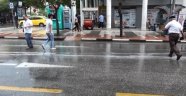 Bugün Manisa'da Kısa Süren Yağmur Serinletti