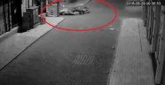 Kula'daki Motosiklet Kazası Kamerada