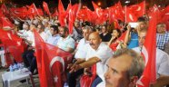 Alaşehir'de 'Demokrasi Şehitlerini Anma Mitingi' yapıldı