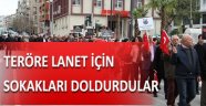 Manisa'lılar Terörü Protesto İçin Sokaklara Çıktı