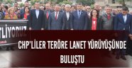 Turgutlu CHP'den Teröre Lanet Yürüyüşü