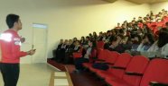 Sarıgöl AKUT'tan Öğrencilere Deprem Semineri