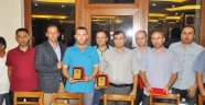 Kırkağaç'ta Polislere Veda Yemeği