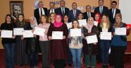 MESOB'un Kadın Girişimcileri Sertifikalarını Aldı
