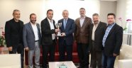 Şampiyon Alaşehir'den Başkan Ergün'e Ziyaret