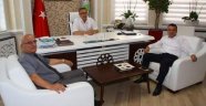 Alaşehir Kaymakamı Bilgin, Belediye Başkanı Karaçoban Ziyaret Etti