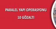 Manisa'da Paralel Yapı Operasyonu: 10 Gözaltı