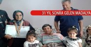 31 Yıl Sonra Gönderilen Şeref Madalyası, Kore Gazisinin Eşine Teslim Edildi