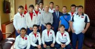 Milli Judocular, Kaymakam Peynircioğlu'nu Ziyaret Etti