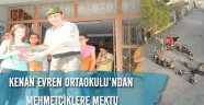 Kenan Evren Ortaokulu'ndan Mehmetçiklere Mektup