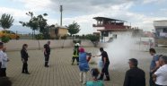 İtfaiyeden Sosyal Hizmetlere Yangın Eğitimi