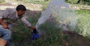 Demirci'de 490 Dekarlık Araziye Cansuyu