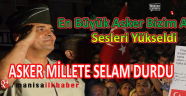 Komutan 'En büyük asker bizim asker' Sloganlarına Selam Durdu