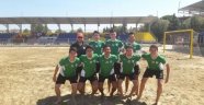 Manisa BBSK U17 takımı plaj futbolunda şampiyon oldu