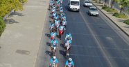 Bisikletçiler Turgutlu'da Misafir Edildi
