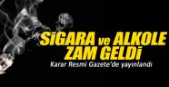 Sigara Ve Alkole Zam Geldi